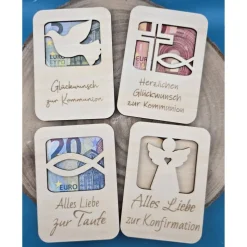 Originelle Geldgeschenke aus Holz – 