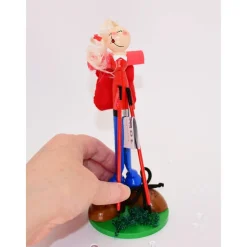 Originelles Geldgeschenk für Wanderer, Wanderin & Nordic Walking – Handgemachte Figur zum Geburtstag