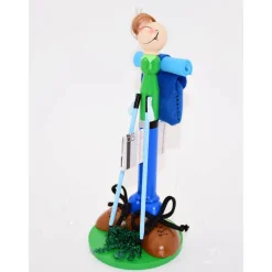 Originelles Geldgeschenk für Wanderer, Wanderin & Nordic Walking – Handgemachte Figur zum Geburtstag