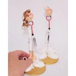 Originelles Geldgeschenk für Arzt oder Ärztin – Handgemachte Figur als Dankeschön