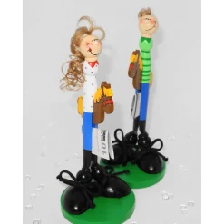 Originelles Geldgeschenk für Reiter und Pferdeliebhaber – Handgemachte Figur aus Holz