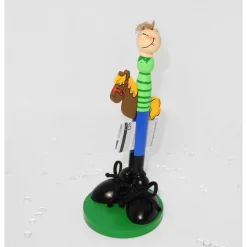 Originelles Geldgeschenk für Reiter und Pferdeliebhaber – Handgemachte Figur aus Holz