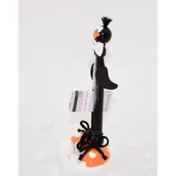 Originelles Geldgeschenk: Handgefertigte Pinguin- und Schneemann-Holzfiguren – Kreative Geschenkidee für Geburtstag und Weihnachten