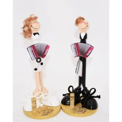 Originelles Geldgeschenk: Handgefertigte Akkordeonspieler Figur – Perfektes Geschenk für Akkordeonspieler & Akkordeonspielerinnen zum Geburtstag