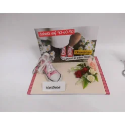 Originelles Geldgeschenk – Shopping Gutschein mit Humor für Kleider & Schuhe