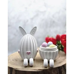 Oster Deko, Eierbecher, Personalisiertes Geschenk zu Ostern, Osterüberraschung