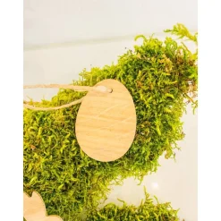 Osteranhänger aus hochwertigem Eichenholz zur Osterdekoration