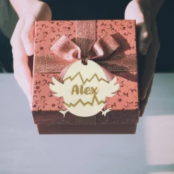 Osteranhänger Holz personalisiert | Osterkugeln Ostereier Osterdeko mit Name | Osterhase Küken Osternest | Osterkörbchen