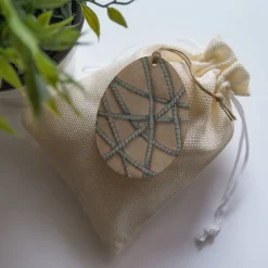 Osteranhänger Set *Crafted 1* aus Holz / Holzeier als Osterdeko, Ostergeschenk oder Geschenkanhänger