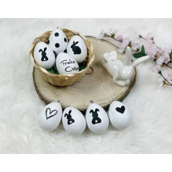 Osteraufkleber, Oster Sticker, Frühlingssticker, Ostern, Plott Ostern, Sticker für Ostereier ca. 29 Stück + Punkte