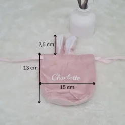 Osterbeutel für Eiersuche, Osternest, personalisiert, Ostergeschenk für Kinder,  zum Befüllen