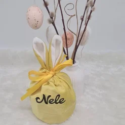 Osterbeutel für Eiersuche, Osternest, personalisiert, Ostergeschenk für Kinder,  zum Befüllen