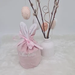 Osterbeutel für Eiersuche, Osternest, personalisiert, Ostergeschenk für Kinder,  zum Befüllen