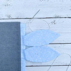 Osterbeutel Hase Stoffbeutel mit langen Ohren & Teddyplüsch – Geschenkverpackung Ostern