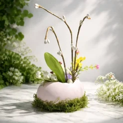 Osterblumenvase - Osterdekoration - Dekoblumen - Osterei