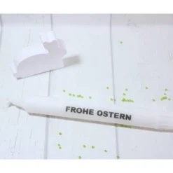 Osterdeko * Osterkerze * Gastgeschenk * Geschenkidee Ostern * Osterhase