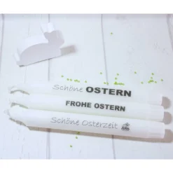 Osterdeko * Osterkerze * Gastgeschenk * Geschenkidee Ostern * Osterhase