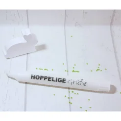 Osterdeko * Osterkerze * Gastgeschenk * Geschenkidee Ostern * Osterhase