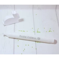 Osterdeko * Osterkerze * Gastgeschenk * Geschenkidee Ostern * Osterhase