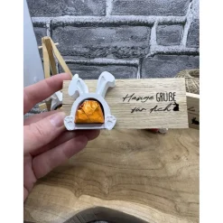 Osterdeko I Tischdeko I Gastgeschenk I Mitgebsel I Handmade I Osterhase