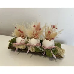 Osterdeko Ostergesteck Deko Trockenblumen