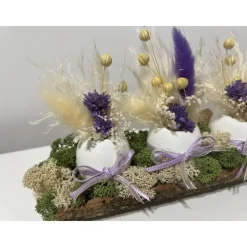 Osterdeko Ostergesteck Deko Trockenblumen