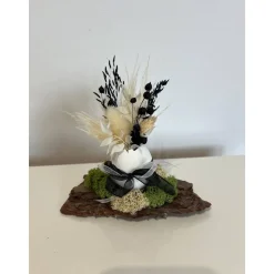 Osterdeko Ostergesteck Trockenblumen