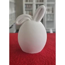 Osterdekoration - Osterei mit Hasenohren -