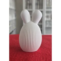 Osterdekoration - Osterei mit Hasenohren -