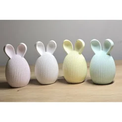 Osterdekoration - Osterei mit Hasenohren -