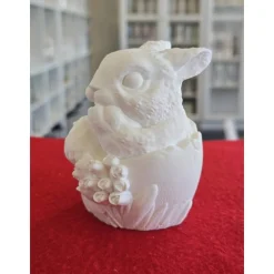 Osterdekoration - Osterhase in Eierschale -