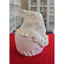 Osterdekoration - Osterhase in Eierschale -