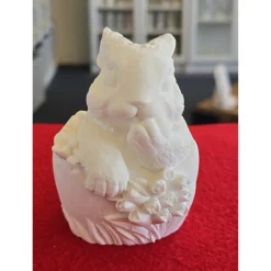 Osterdekoration - Osterhase in Eierschale -