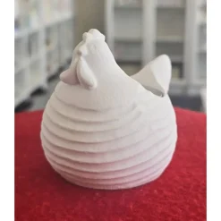 Osterdekoration - Teelichthalter - Osterhuhn -