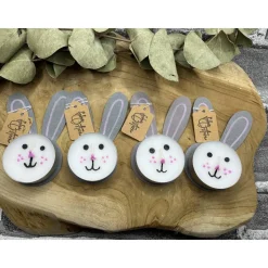 Osterdekoration | Tischdekoration I Osterhase | Deko | Teelichthase