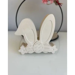 Osterdekoration Hasenohren mit Ostereier Geschenk Ostern Osterhase Dekoelement