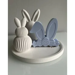 Osterdekoration Hasenohren mit Ostereier Geschenk Ostern Osterhase Dekoelement