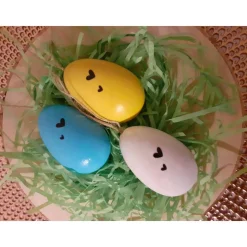 Osterei | Holz | Holzeier | Ostern | Dekoration | Osterstrauch | Geschenk