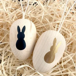Osterei aus Holz | Dekor 