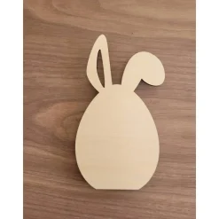 Osterei für Geldschein oder Gutscheinkarte als Verpackung aus Holz.Personalisierbar,für Ostern als Geschenk