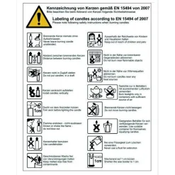 Osterei Kerze mit Blumenmuster / Ostern / Osterkerze / Osterdekoration / Frühling / Frühlingskerze / Osterei / Blumen