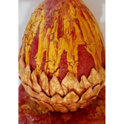 Osterei Osterfigur GOLDENE OSTERN Ostergeschenk Skulptur Ei Künstler-Ei Osterdekoration Geschenkidee für Eiersammler :)