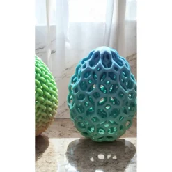 Ostereier aus Regenbogenfilament – verschließbar & einzigartig – nachhaltige Deko für Osterstrauß & Geldgeschenke