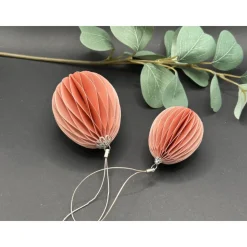 Ostereier in Pastellfarben Wabeneier Osterschmuck Osterdeko