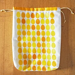 OSTEREIER Ostern kleiner Stoffbeutel, nachhaltige Geschenkverpackung