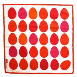 OSTEREIER TUCH ROT Ostern Baumwolle Seide