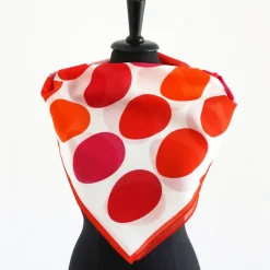 OSTEREIER TUCH ROT Ostern Baumwolle Seide