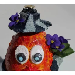 Osterfigur JEANO EIERMEIER Ostergeschenk Figur Ei Künstler-Ei Osterei Geldgeschenk Handbearbeitetes Unikat