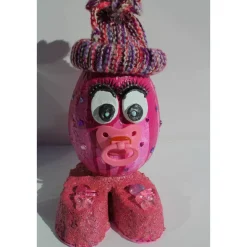 Osterfigur JILLY EIERMEIER Ostergeschenk zur Geburt  Skulptur Ei Künstler-Ei Osterei zut Geburt handgearbeitetes Unikat