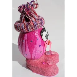 Osterfigur JILLY EIERMEIER Ostergeschenk zur Geburt  Skulptur Ei Künstler-Ei Osterei zut Geburt handgearbeitetes Unikat